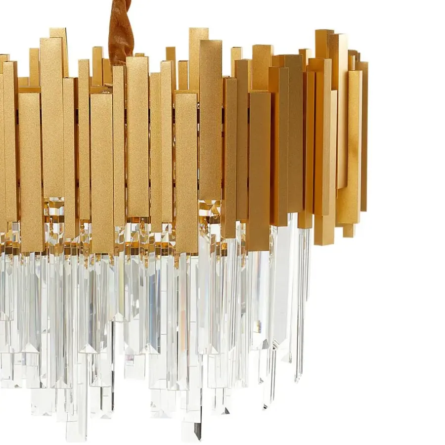 Beliani GARCIA - Kroonluchter - Goud - Aluminium