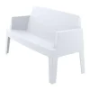 Tuinbanken-Garden Impressions Box tuinbank L138 cm the original - wit