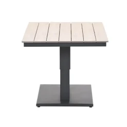 Tuintafels-Garden Impressions Brugge verstelb. loungetafel 150x87 - donker grijs