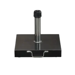 Parasolvoeten-Garden Impressions Cosmo granieten voet 60K - black polished