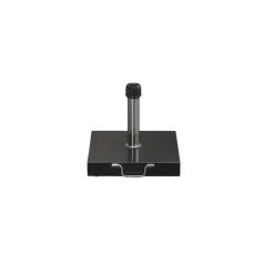 Parasolvoeten-Garden Impressions Cosmo granieten voet 60K - black polished