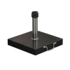 Parasolvoeten-Garden Impressions Cosmo granieten voet 40K - black polished