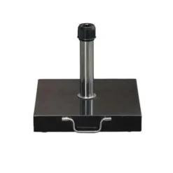 Parasolvoeten-Garden Impressions Cosmo granieten voet 40K - black polished