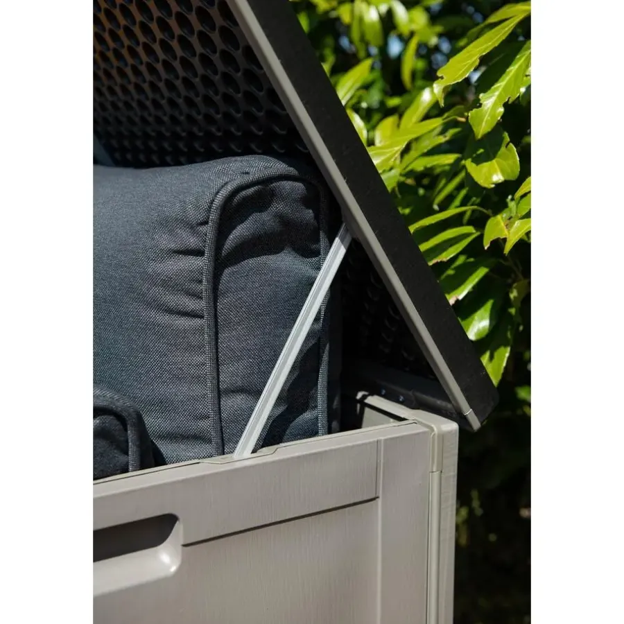 Kussenboxen-Garden Impressions Debas opbergbox 490 liter - grijs