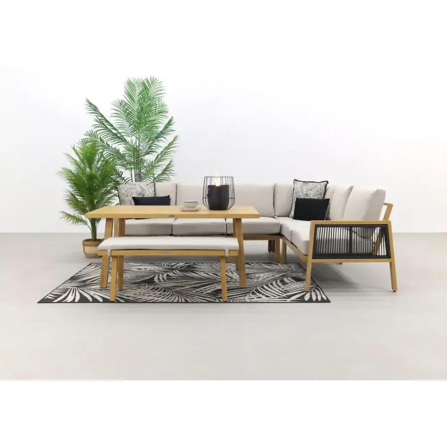 Loungesets-Garden Impressions Decala lounge dining set - 3-delig