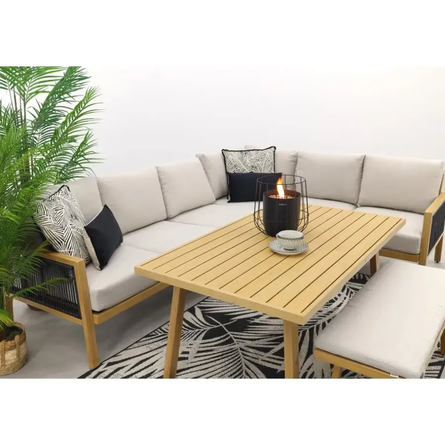 Loungesets-Garden Impressions Decala lounge dining set - 3-delig