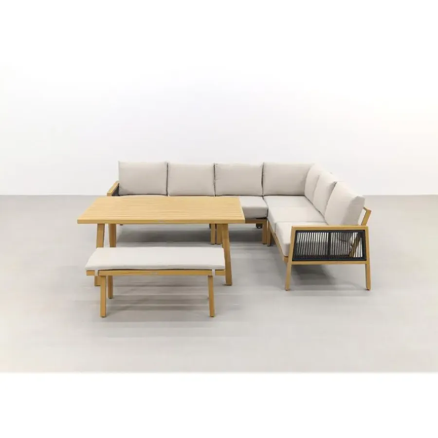 Loungesets-Garden Impressions Decala lounge dining set - 3-delig