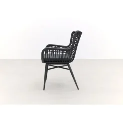Tuinsets-Garden Impressions Edison 148 cm. - ronde tuinset / Jasmine black