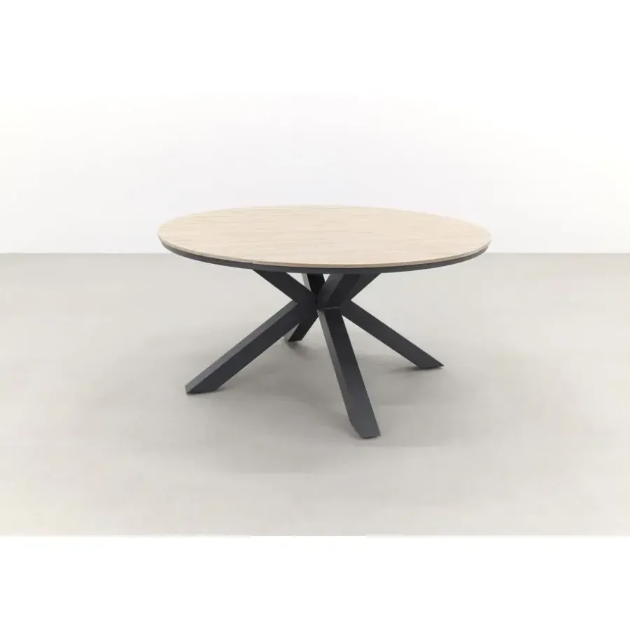 Garden Impressions Edison tuintafel - 148 cm. rond