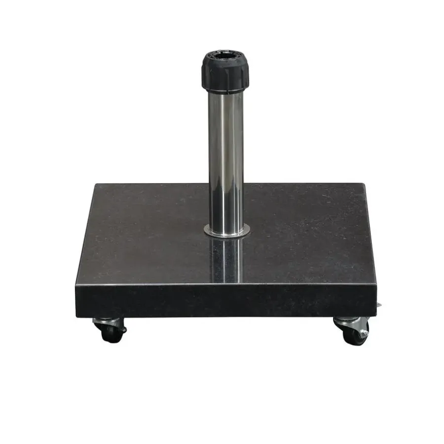 Parasolvoeten-Garden Impressions Eureka granieten parasolvoet 40 kg - zwart