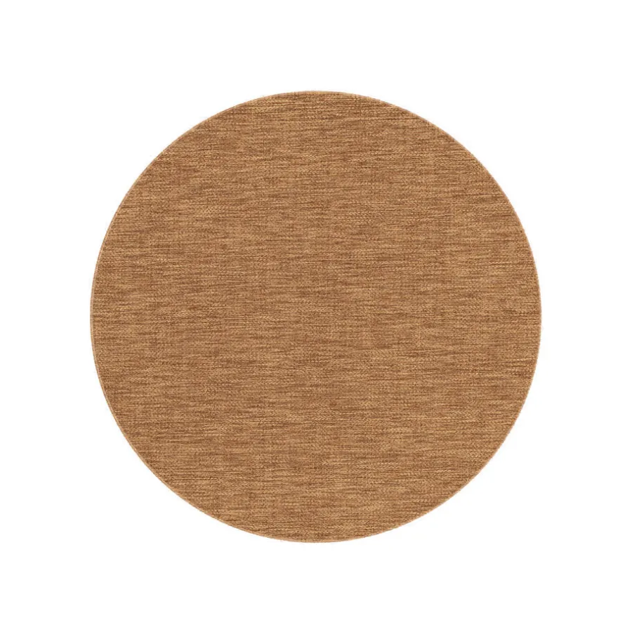 Buiten Vloerkleden|Buiten Vloerkleden-Garden Impressions Gisborne buitenkleed - Ø160 cm - natural coconut