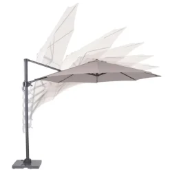 Parasols-Garden Impressions Hawaii zweefparasol S Ø300 cm zand