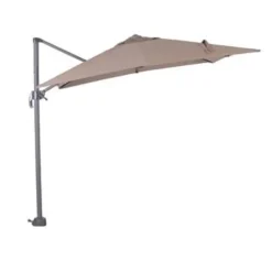 Parasols-Garden Impressions Hawaii zweefparasol S 250 x 250 cm taupe