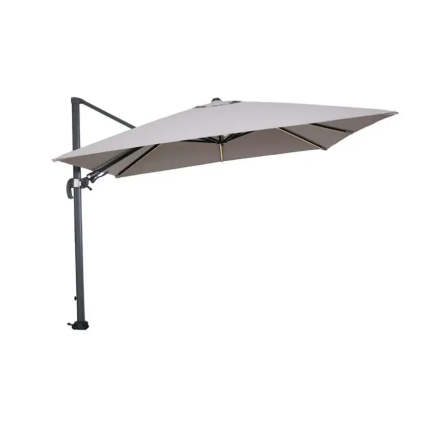 Parasols-Garden Impressions Hawaii zweefparasol Lumen LED 300x300 cm - zand