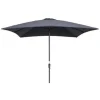 Parasols-Garden Impressions Lotus parasol 250x250 - donker grijs