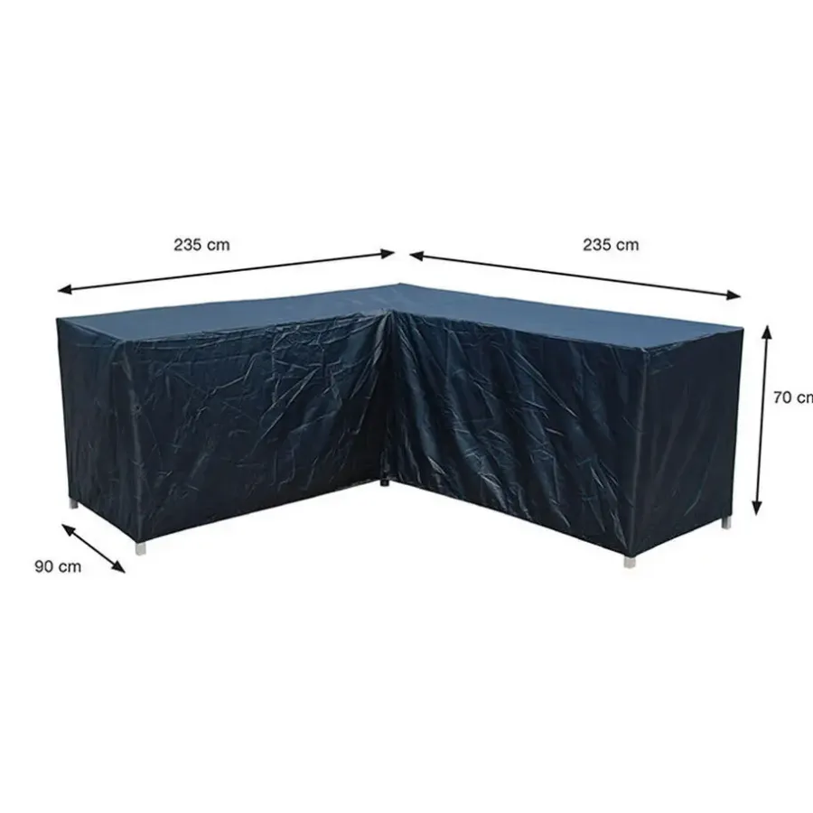 Tuinmeubelbeschermers-Garden Impressions Lounge dining hoes L 235/235x90xH70 cm