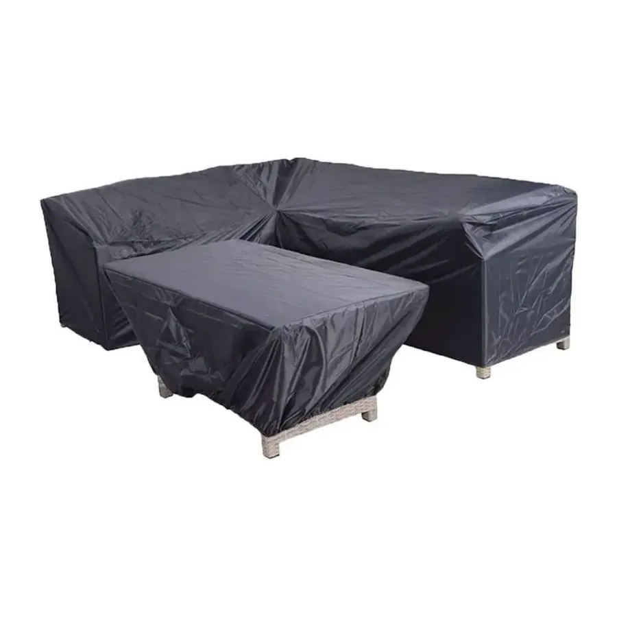 Tuinmeubelbeschermers-Garden Impressions Lounge dining hoes 205/255x73xH80 en 152x82xH65 cm