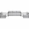 Loungesets-Garden Impressions Malakka loungeset 3-delig taupe