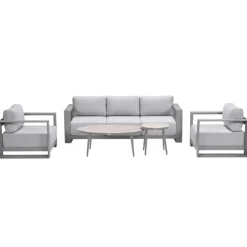 Garden Impressions Malakka - Lucas loungeset 5-delig valley sand