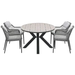 Garden Impressions Pemba - Tulli tuinset 5-delig 180x115 cm