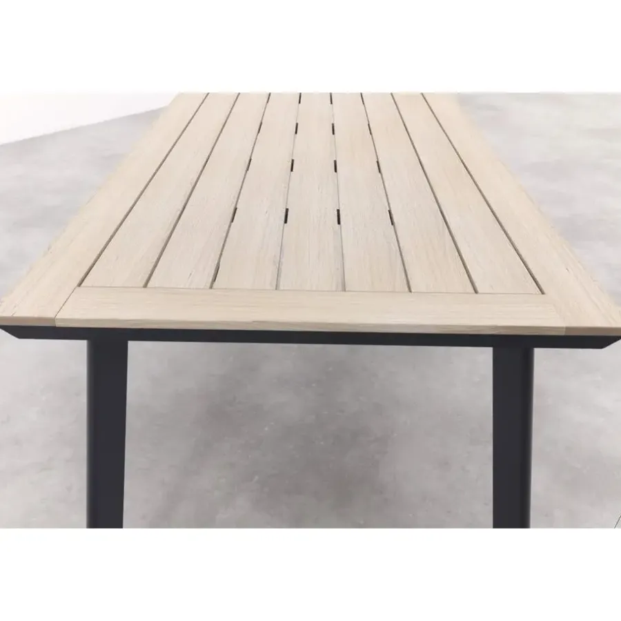 Tuintafels-Garden Impressions Penedo tuintafel 160x90 cm - light teak vironwood