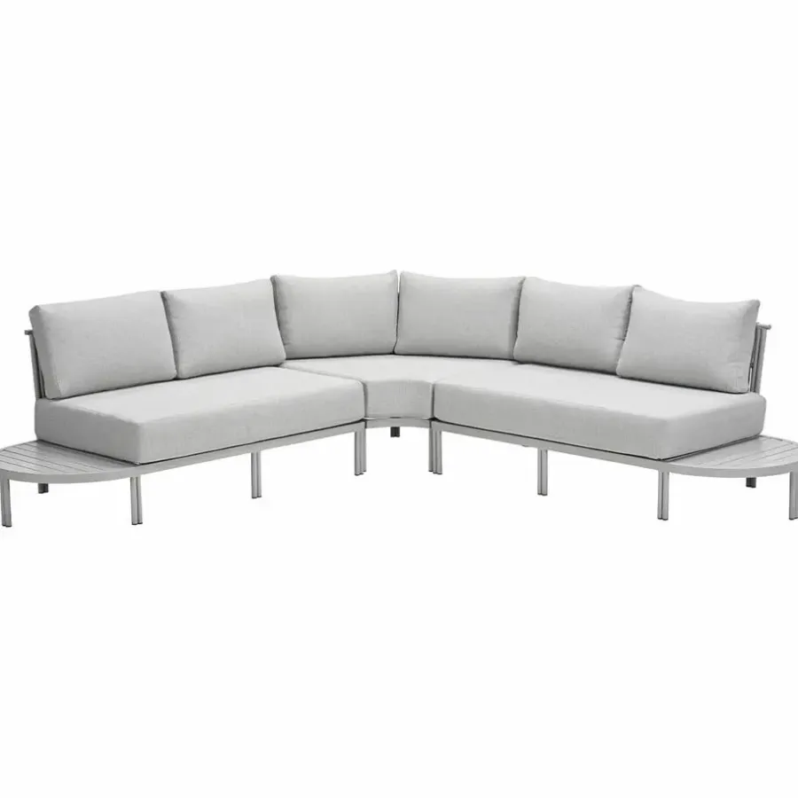 Loungesets-Garden Impressions Queenstown loungeset 3-delig - taupe