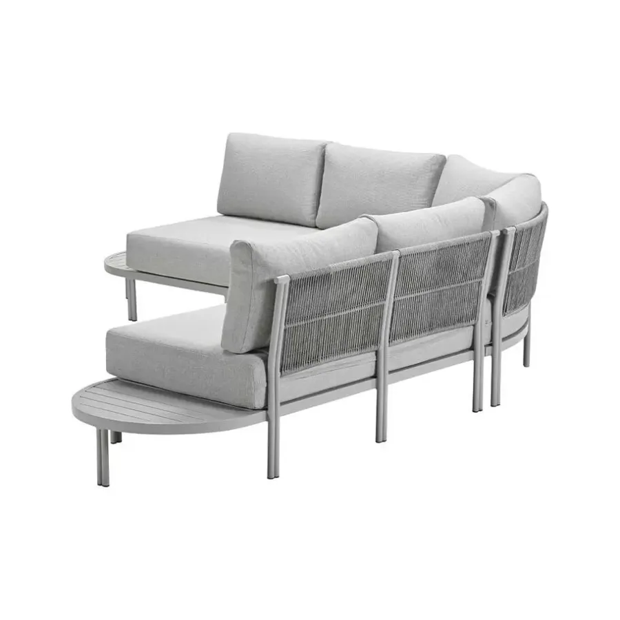 Loungesets-Garden Impressions Queenstown loungeset 3-delig - taupe
