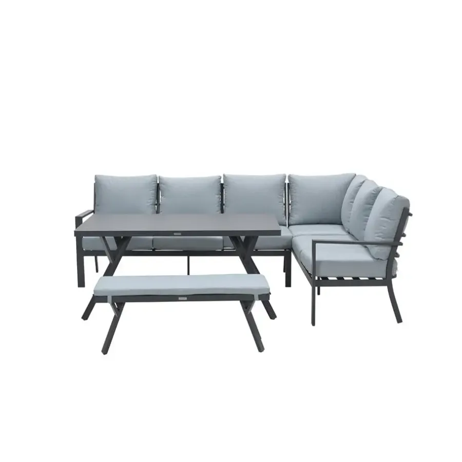 Tuinbanken-Garden Impressions Senja sport tuinbankje 110x40xH45 - mint grijs