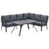 Loungesets-Garden Impressions Senja lounge dining set 3-delig rechts -mystic grey