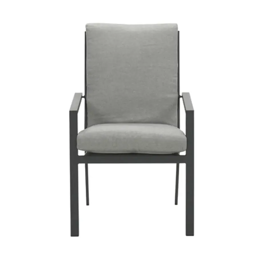 Garden Impressions Senja lounge dining tuinstoel - donker grijs