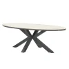 Garden Impressions Tulli tuintafel 220x115 cm - licht bruin