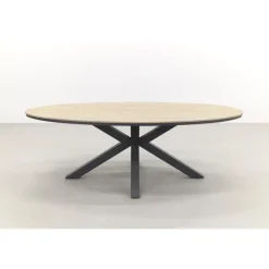 Garden Impressions Tulli tuintafel 220x115 cm - licht bruin