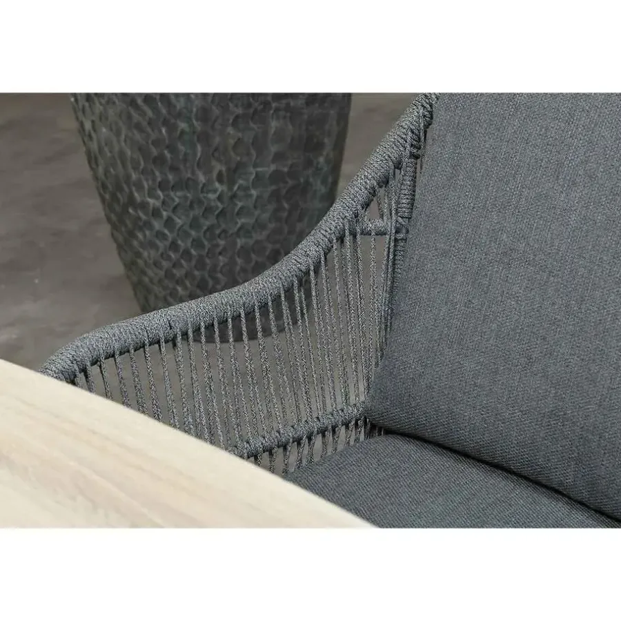 Garden Impressions Yima tuinset 6-delig licht grijs - Tulli tafel