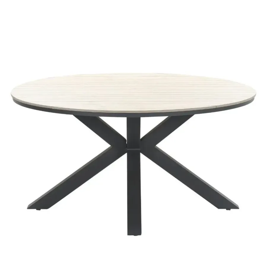 Garden Impressions Yima tuinset 6-delig licht grijs - Tulli tafel