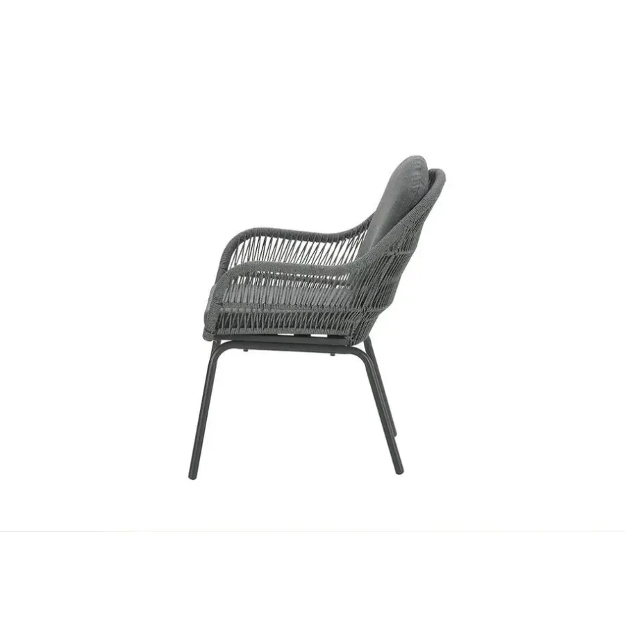 Garden Impressions Yima tuinset 6-delig licht grijs - Tulli tafel