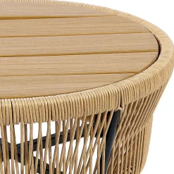 Beliani GARGANO - Tuinset - Beige - PE rotan