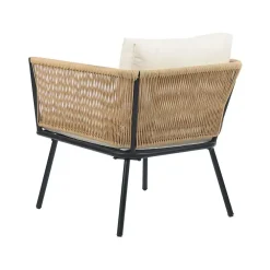 Beliani GARGANO - Tuinset - Beige - PE rotan