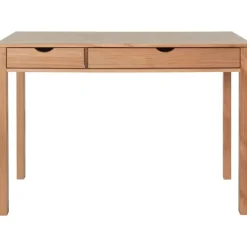 Loft24 Gava - Bureau met 2 laden in grenen natuur