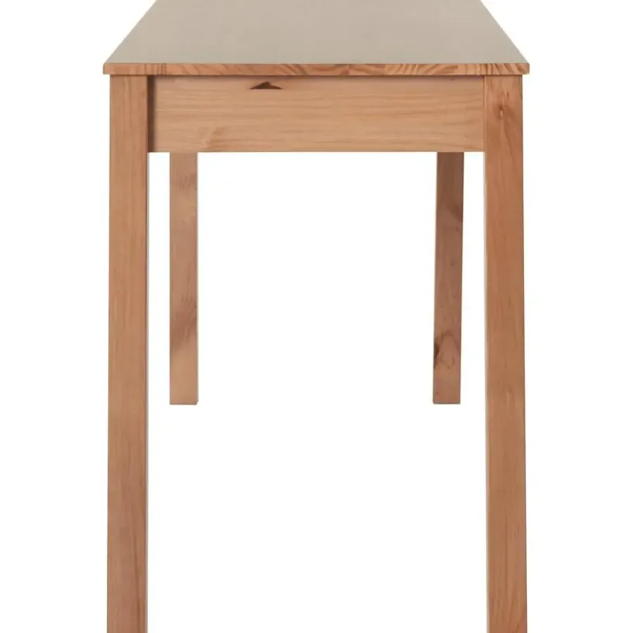 Loft24 Gava - Bureau met 2 laden in grenen natuur