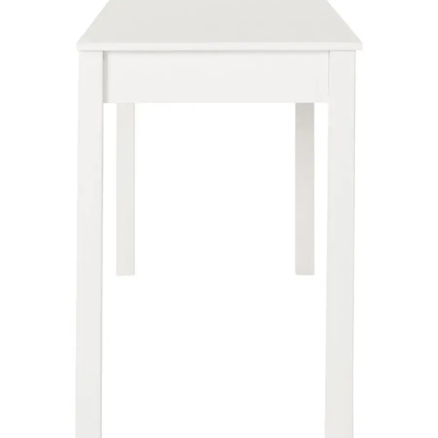 Bureaus-Loft24 Gava - Bureau met 2 laden in grenen wit