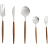 Besteksets-Leen Bakker GEMELLI - Bestekset 30-delig - Zilver - RVS