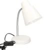 Merkloos Gerim Bureaulamp - wit - 14 x 34 cm - 40 watt - buigbaar