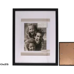 Fotolijsten-Gerimport Fotolijstje Paris - 28 x 35 cm - zwart - passe partout