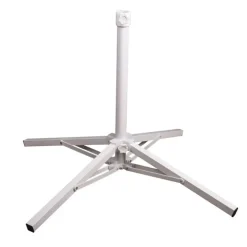 Parasolvoeten-Gerimport parasolvoet/kruisvoet - metaal - 85 x 56 cm - 25/32 mm