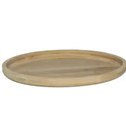 Dienbladen-Gerimport Serveer plateau - ovaal - dienblad - hout - 33 cm