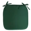 Gerimport Stoelkussen Anna - buiten - donkergroen - 39x3cm