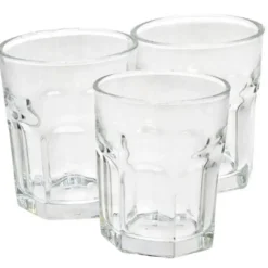 Waterglazen-Gerimport Waterglazen Elvira - transparant glas - 3x - 256 ml