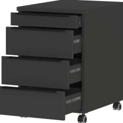 Germania Ladekast met wielen Hermoso - 42 x 60 x 63 cm - Antraciet