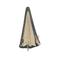Garden Impressions GI Hawaii zweefparasol Deluxe 300 x 300 cm. - Zand - met voet en hoes