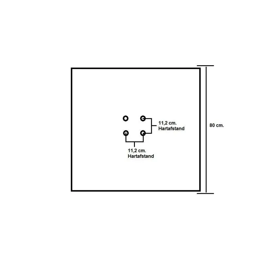 Garden Impressions GI Hawaii zweefparasol Deluxe 300 x 300 cm. - Zand - met voet en hoes